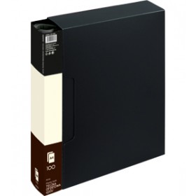 Teczka ofertowa 9010 A  100 koszulek GRAND czarna