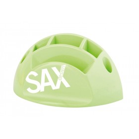 Przybornik na biurko SAX Design, z przegrodami, jasnozielony