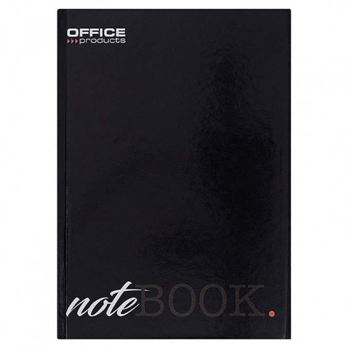 Brulion OFFICE PRODUCTS, A5, w kratkę, 96 kart.