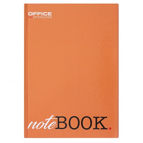 Brulion OFFICE PRODUCTS, A5, w kratkę, 96 kart.