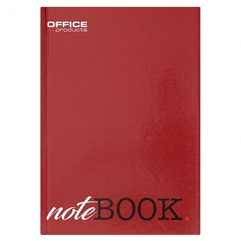 Brulion OFFICE PRODUCTS, A5, w kratkę, 96 kart.