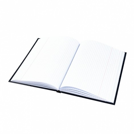 Brulion OFFICE PRODUCTS, A5, w kratkę, 96 kart.