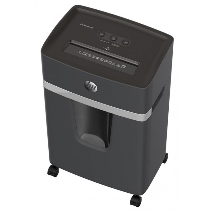 Niszczarka HP PRO SHREDDER 15CC, 20L ciemnoszara