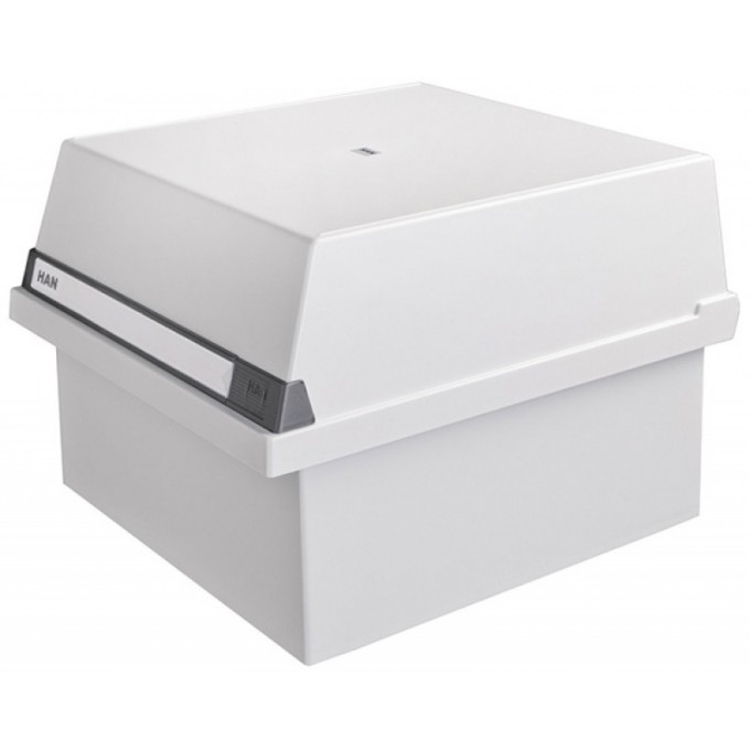 Kartoteka z wiekiem HAN Kartei, polistyren, A4, szara