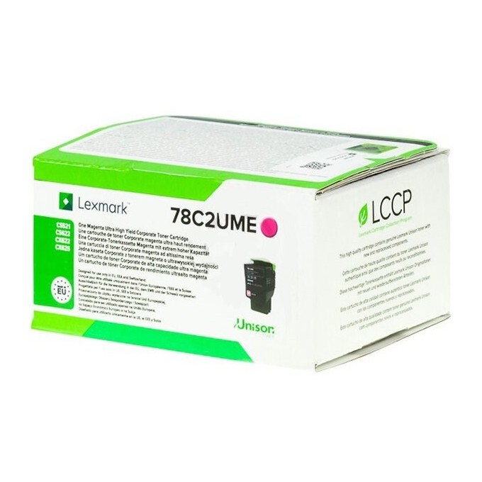 Lexmark Toner 78C2UME Magenta