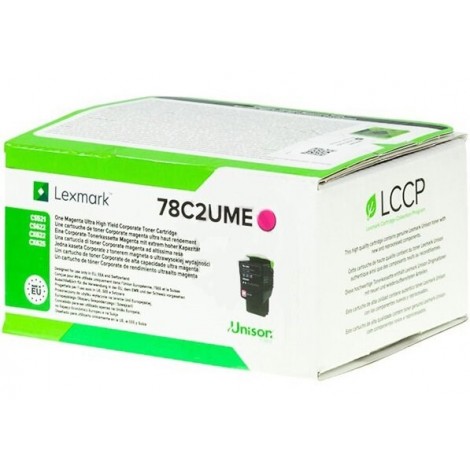 Lexmark Toner 78C2UME Magenta