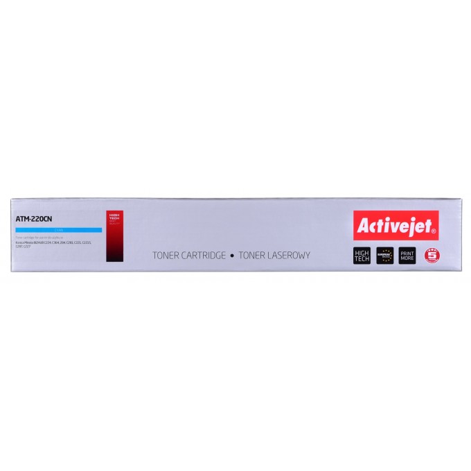 Toner Activejet ATM-220CN (zamiennik Konica Minolta TN220C/221C Supreme 25000 stron błękitny)