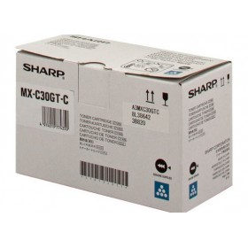 SHARP MXC30GTC - toner cyan (błękitny)