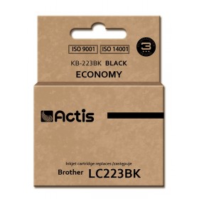 Tusz ACTIS KB-223Bk (zamiennik Brother LC223BK Standard 16 ml czarny)