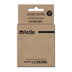 Tusz ACTIS KB-985Bk (zamiennik Brother LC985BK Standard 28,5 ml czarny)