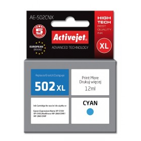 Tusz Activejet AE-502CNX (zamiennik Epson 502XL W24010 Supreme 12 ml niebieski)