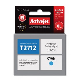 Tusz Activejet AE-27CNX (zamiennik Epson 27XL T2712 Supreme 18 ml niebieski)