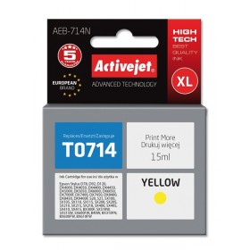 Tusz Activejet AEB-714N (zamiennik Epson T0714, T0894, T1004 Supreme 15 ml żółty)