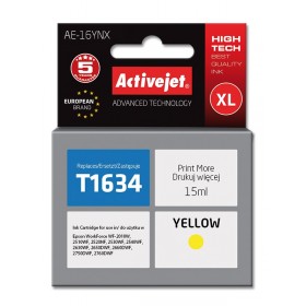 Tusz Activejet AE-16YNX (zamiennik Epson 16XL T1634 Supreme 15 ml żółty)