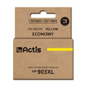 Tusz Actis KH-903YR (zamiennik HP 903XL T6M11AE Standard 12ml żółty) - Nowy Chip