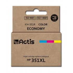 Tusz ACTIS KH-351R (zamiennik HP 351XL CB338EE Standard 21 ml kolor)