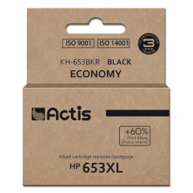 Tusz Actis KH-653BKR (zamiennik HP 653XL 3YM75AE Premium 20ml 575 stron czarny)