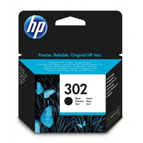 Tusz HP czarny HP 302, HP302F6U66AE, 190 str.,3,5 ml