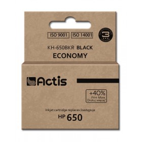 Tusz ACTIS KH-650BKR (zamiennik HP 650 CZ101AE Standard 15 ml czarny)