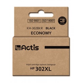 Tusz ACTIS KH-302BKR (zamiennik HP 302XL F6U68AE Premium 15 ml czarny)