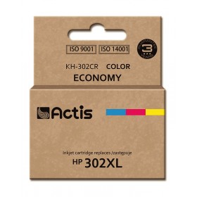 Tusz ACTIS KH-302CR (zamiennik HP 302XL F6U67AE Premium 21 ml kolor)