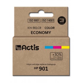 Tusz ACTIS KH-901CR (zamiennik HP 901 CC656AE Standard 18 ml kolor)