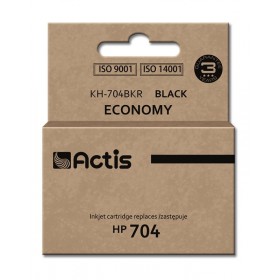 Tusz ACTIS KH-704BKR (zamiennik HP 704 CN692AE Standard 15 ml czarny)