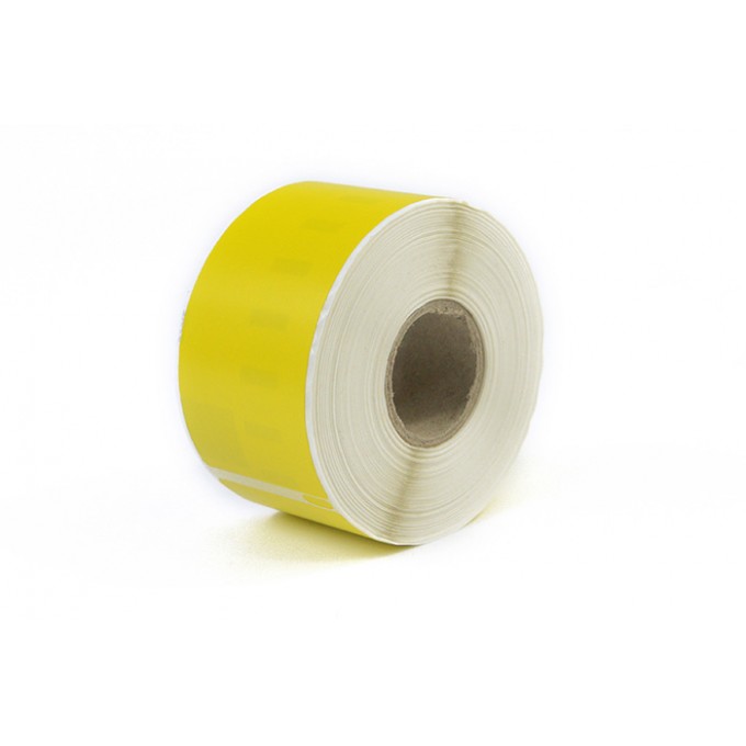 Etykiety JetWorld Zamiennik Dymo LW Czarny na Żółtym 36*89mm  LW 99012 (S0722400) 260 szt w opak. 