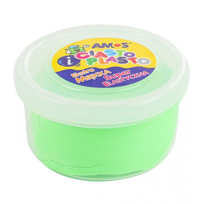 CiastoPlasto AMOS 30 g kolor neon zielony
