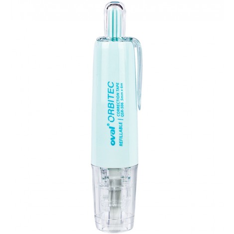 Korektor OVAL w taśmie 5 mm x 6 m QSR-506/1R niebieski