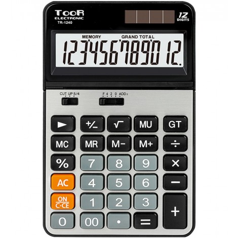 Kalkulator biurowy TOOR TR-1240 12-pozycyjny