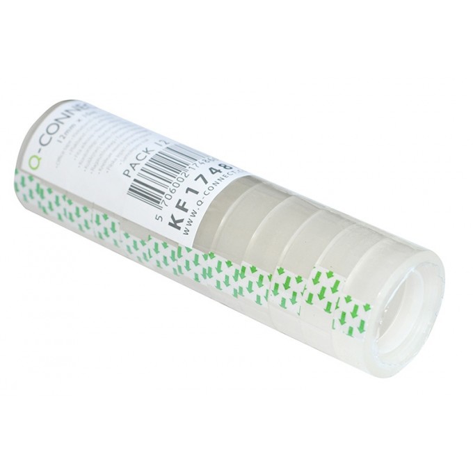 Taśma biurowa Q-CONNECT, 12mm, 10m, 12szt.