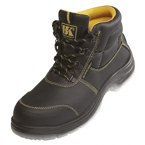 Trzewiki BLACKKNIGHT Ankle S1, cholewka skórzana, rozm. 42, czarne