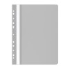 Skoroszyt OFFICE PRODUCTS, PP, A4, miękki, 100/170mikr., wpinany, szary Skoroszyt OFFICE PRODUCTS, PP, A4, miękki, 100/170mikr., wpinany, szary
