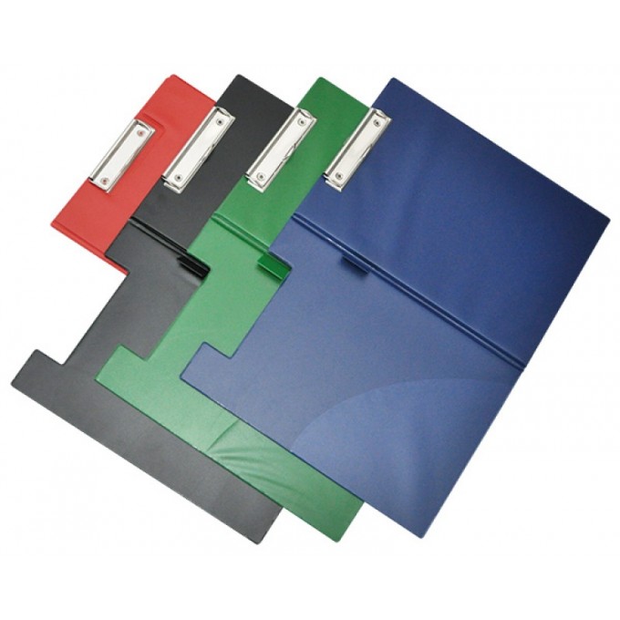 Clipboard Q-CONNECT teczka, PVC, A4 zielony