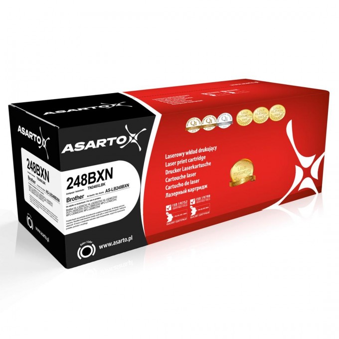 Toner Asarto do Brother 248BXN | TN248XLBK | 3000 str. | black