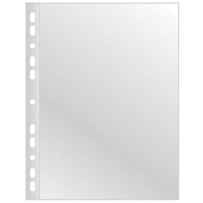Koszulki na dokumenty OFFICE PRODUCTS, PP, A4, krystal, 55mikr., 100szt., w pudełku