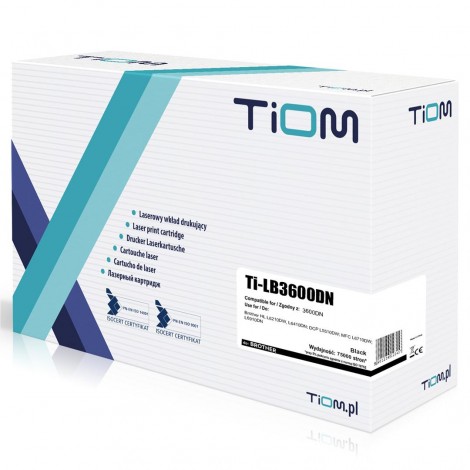 Bęben Tiom do Brother 3600DN | DR3600 | 75000 str. | black