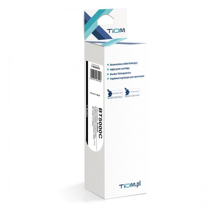 Tusz Tiom do Brother 5000CN | BT5000C | 5000 str. | cyan