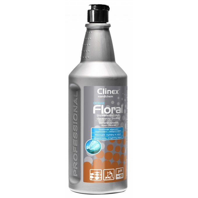 Uniwersalny płyn CLINEX Floral Ocean 1L, do mycia podłóg