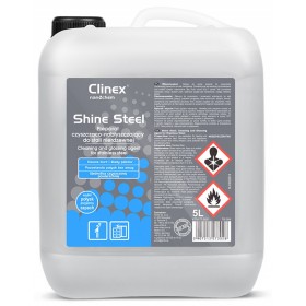 Preparat czyszcząco-nabłyszczający CLINEX Shine Steel 5L, do stali nierdzewnej