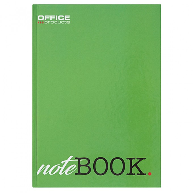 Brulion OFFICE PRODUCTS, A4, w linie, 96 kart.