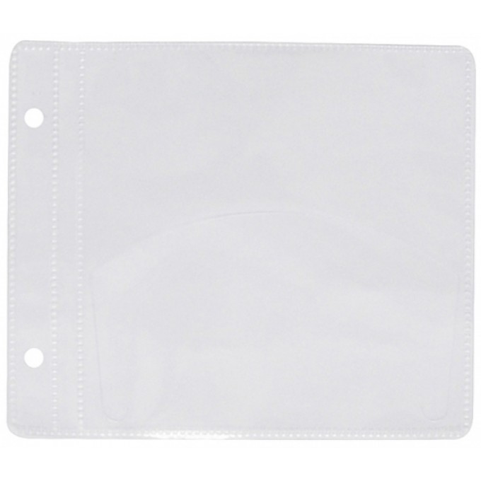 Koperty na płyty CD/DVD OFFICE PRODUCTS, do wpinania, PP, 10szt., transparentny