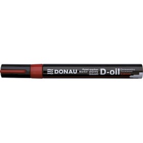 Marker olejowy DONAU D-Oil, okrągły, 2,8mm, czerwony