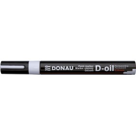 Marker olejowy DONAU D-Oil, okrągły, 2,8mm, biały