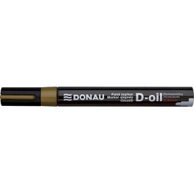 Marker olejowy DONAU D-Oil, okrągły, 2,8mm, złoty