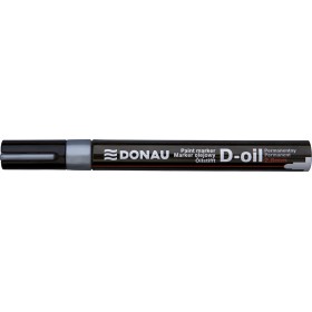 Marker olejowy DONAU D-Oil, okrągły, 2,8mm, srebrny