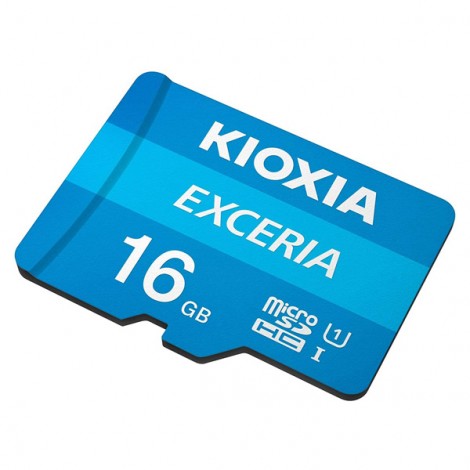 Kioxia Karta pamięci Exceria (M203), 16GB, microSDHC, LMEX1L016GG2, UHS-I U1 (Class 10) Kioxia Karta pamięci Exceria (M203), 16GB, microSDHC, LMEX1L016GG2, UHS-I U1 (Class 10)