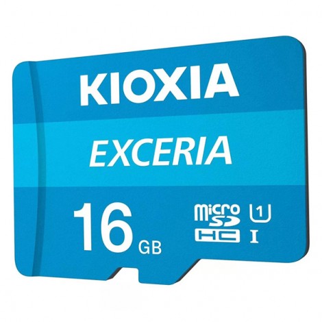 Kioxia Karta pamięci Exceria (M203), 16GB, microSDHC, LMEX1L016GG2, UHS-I U1 (Class 10) Kioxia Karta pamięci Exceria (M203), 16GB, microSDHC, LMEX1L016GG2, UHS-I U1 (Class 10)
