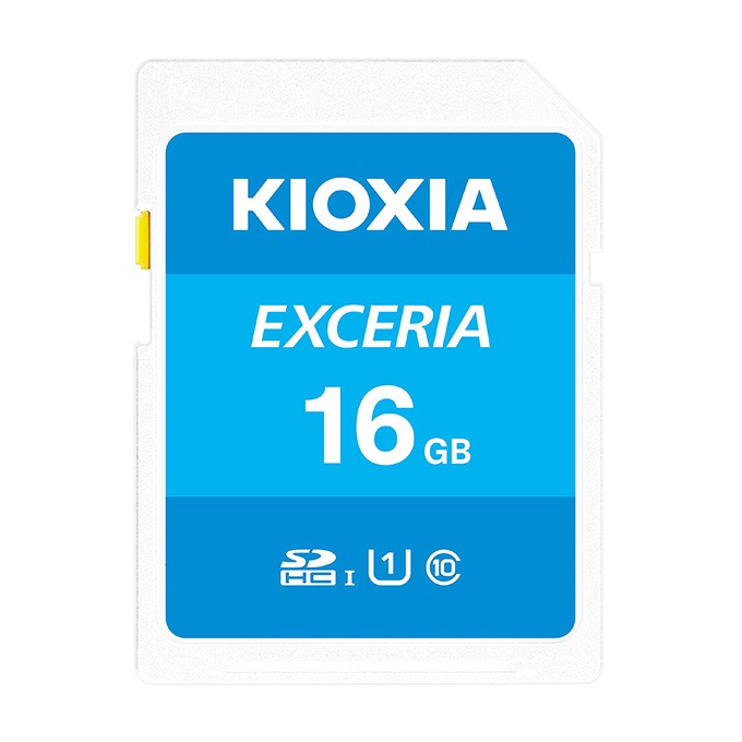 Kioxia Karta pamięci Exceria (N203), 16GB, SDHC, LNEX1L016GG4, UHS-I U1 (Class 10)
